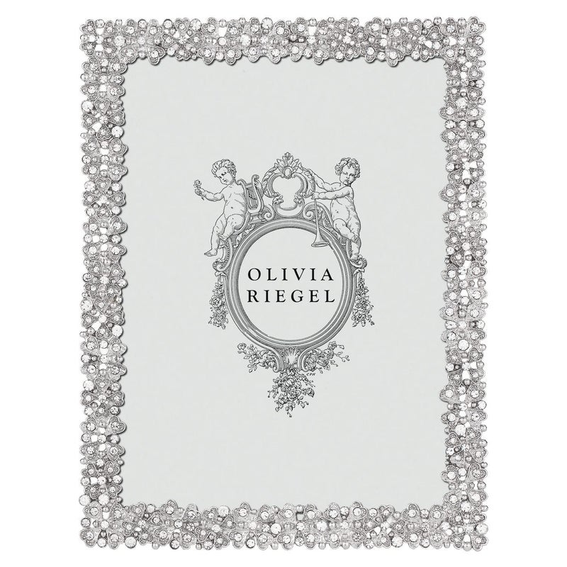 Olivia Riegel Evie Silver Austrian Crystal 5x7 Frame by Olivia Riegel - 5x7 - Image 1